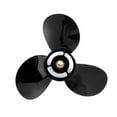 thumbnail image 1 of Quicksilver Black Diamond Bravo Two Propeller Black Finish, 20" Diameter x 11" Pitch, Right Hand Rotation, 1 of 1