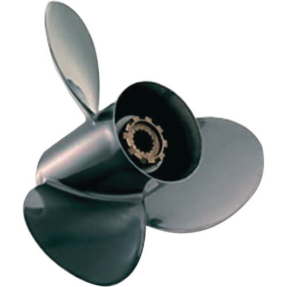 Meredith Aluminum Propeller For Mercury 25-30HP Outboard - 3 Blade, 10 Spline, RH Rotation - View #3