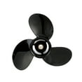 thumbnail image 1 of Quicksilver Black Diamond 3-Blade Aluminum Propeller, 9.3" Diameter x 10" Pitch, Right Hand Rotation, 1 of 6