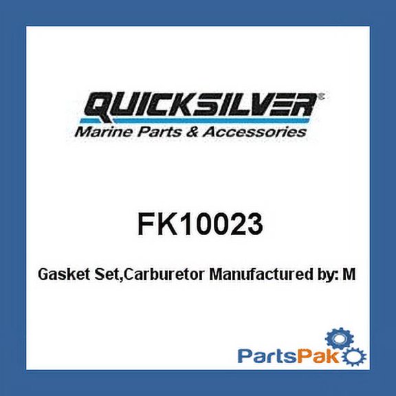 Quicksilver FK10023 Carburetor Gasket Set