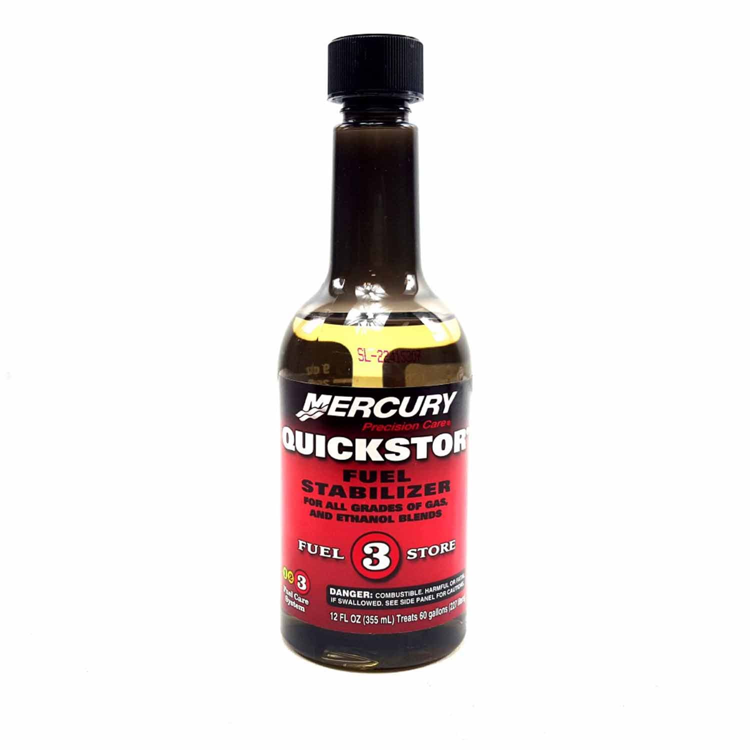 Quicksilver Marine New OEM Quickstor Fuel System Treatment & Stabilizer