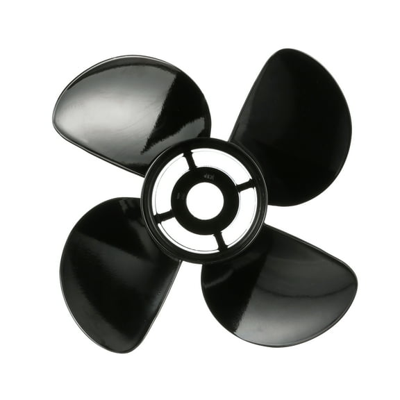 Quicksilver Nemesis 4-Blade Aluminum Propeller, 13.0" Diameter x 17" Pitch, Right Hand Rotation