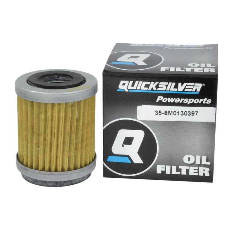 Quicksilver Oil Filter (8M0130397) Yamaha YFM350, YFM400 Series 