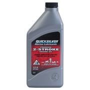 Quicksilver 2-Stroke Premium Marine Engine Oil, 1 Pint