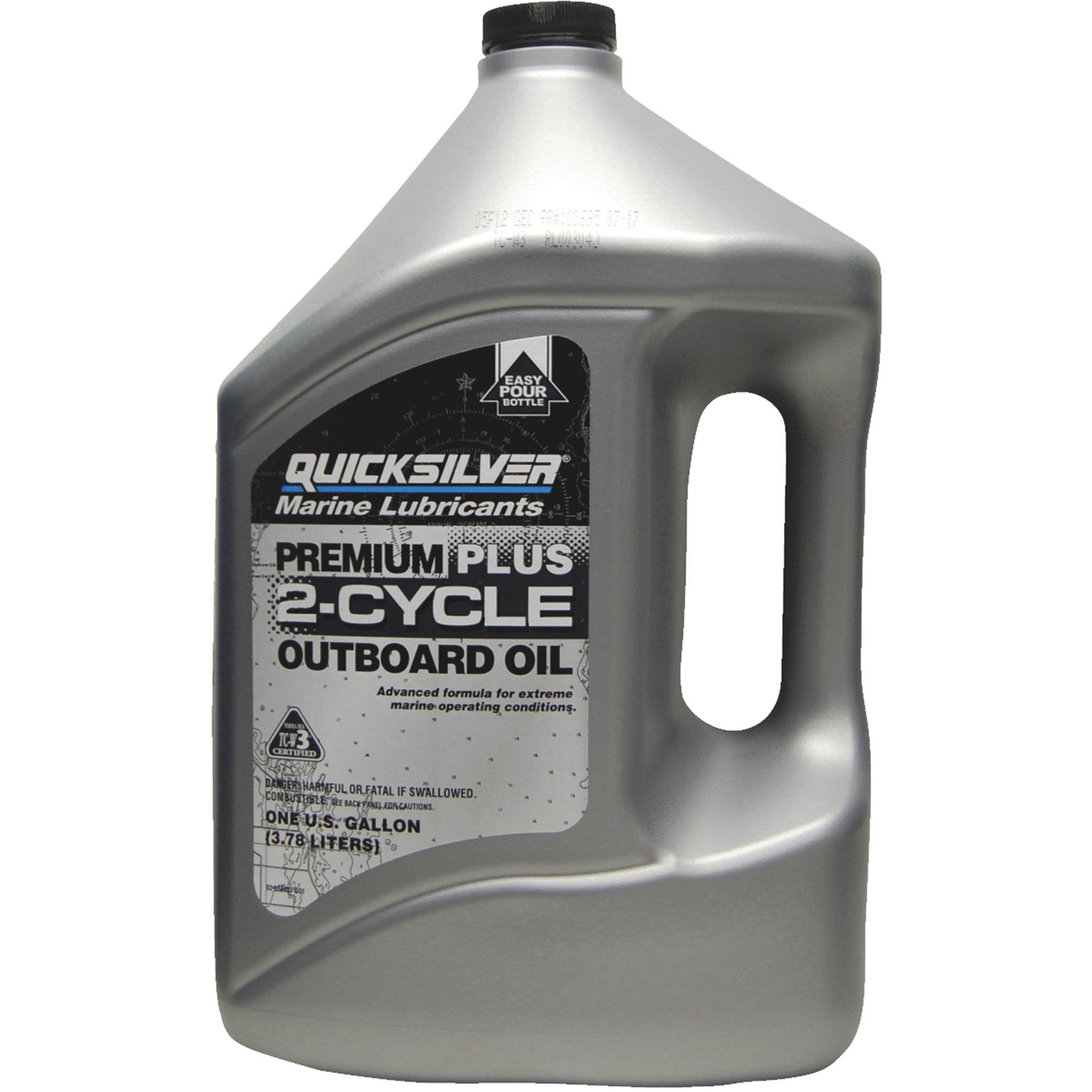Quicksilver Premium Plus 2Cycle Oil, Gallon