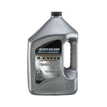 Quicksilver Premium Plus 2-Stroke Synthetic Blend Marine Oil - 1 Gallon