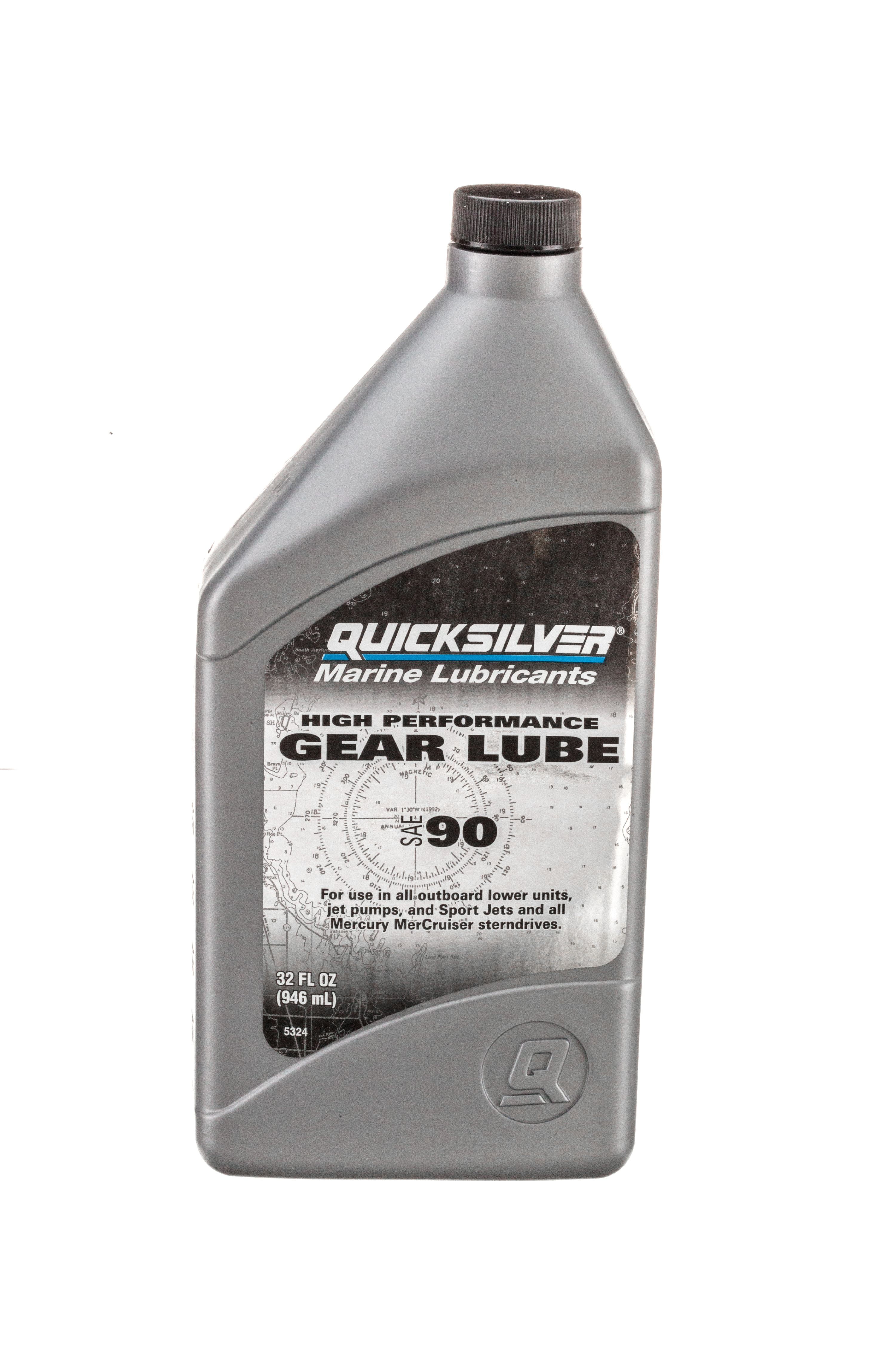 Quicksilver SAE 90 High Performance Gear Lube - 32 Ounce