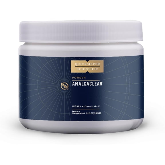 Quicksilver Scientific AmalgaClear - Detox Support with Modified Citrus Pectin & Silica Extract (73g)