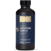 Quicksilver Scientific Glutathione Complex - Superior Absorption Antioxidant Supplement with Liquid Glutathione & Milk Thistle - Vitamin B Complex + Glutathione Supplement for Daily Use 3.38 fl oz