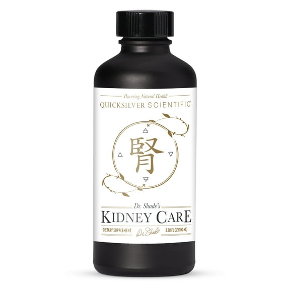 Quicksilver Scientific Kidney Care - Kidney Cleanse & Lymphatic Drainage Supplements - Astragaloside IV Extract, Zhu Ling, Goldenrod, Ferulic Acid, He Shou Wu & Dandelion Leaf (3.38oz / 100ml)