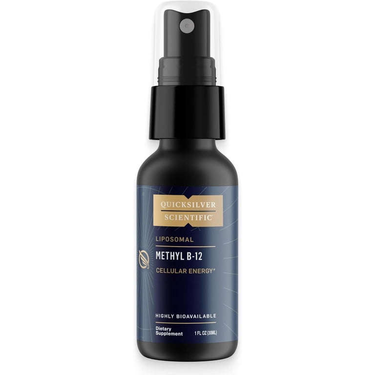 where to buy methylcobalamin b12 liquid for injection Quicksilver Scientific Methyl B12-1000mcg Vitamin as (Methyl B12) - B12 with Nano Technology Superior Absorption Vitamin B-12 Injection - Cynocomb Vitamin B12 Size:90g Powder