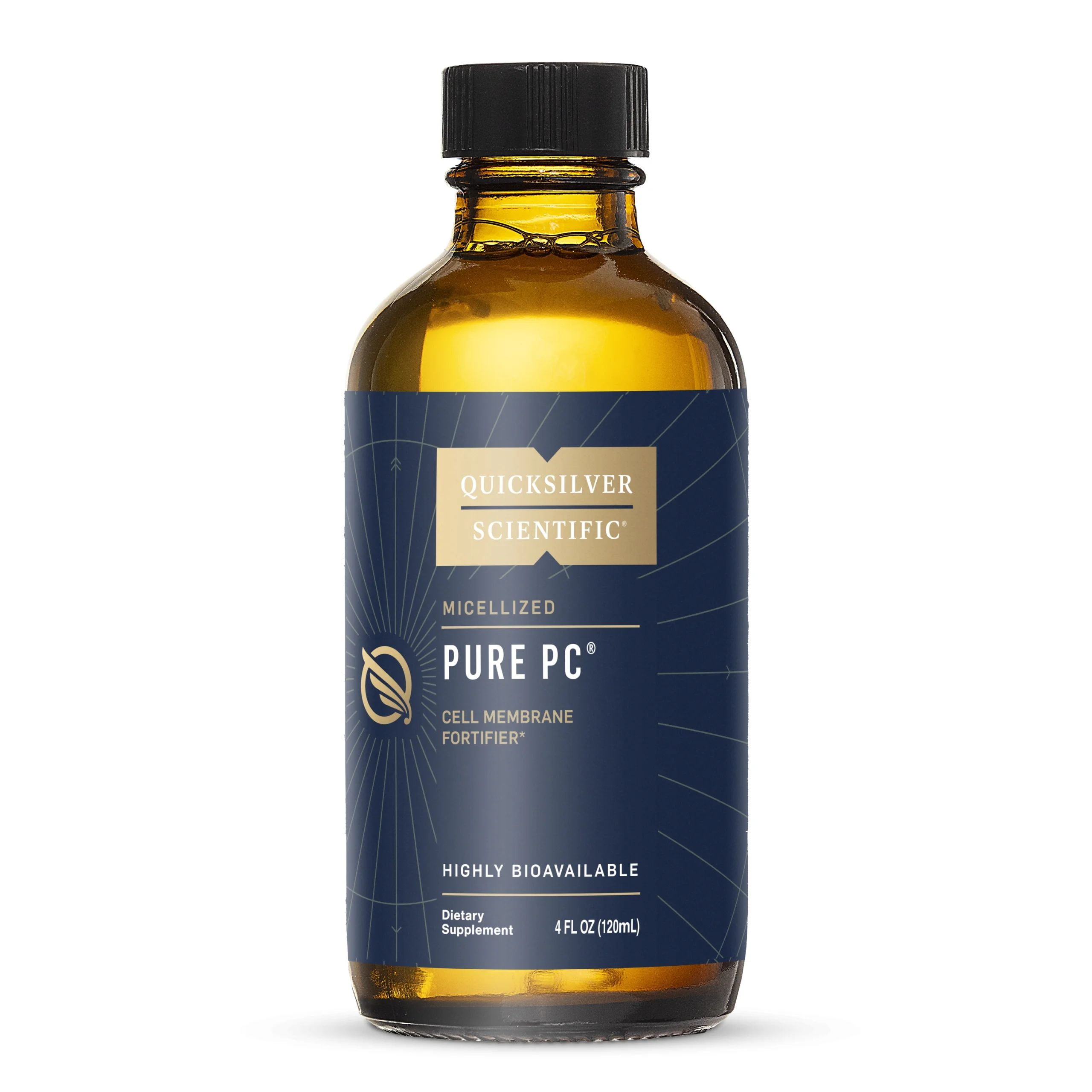 Quicksilver Scientific Micellized Pure PC, 4oz/120ml