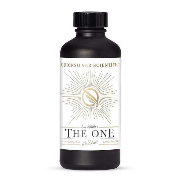 Quicksilver Scientific The ONE Mitochondrial Elixir - Mitochondria Supplement to Support Cellular Health with Phosphatidylcholine, Resveratrol, Reishi Mushroom & CoQ10 Liquid (3.38oz / 100ml)