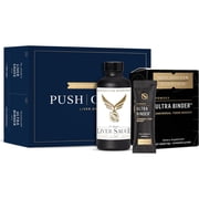 Quicksilver Scientific PushCatch Liver Detox Cleanse - 2 Piece Kit with Ultra Binder Packets & Liver Sauce Liver Support Supplement with Milk Thistle Extract to Support GI Detox & Toxin Binding