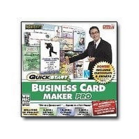 Quickstart Business Card Maker Pro - License - 1 user - download - Win