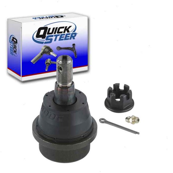 Quicksteer Front Lower Suspension Ball Joint compatible with GMC Sierra 2500 HD 6.0L 6.6L V8 2001-2010
