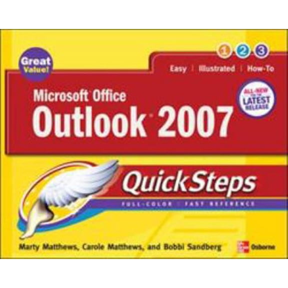 Pre-Owned Microsoft Office Outlook 2007 Quicksteps (Paperback) 0072263733 9780072263732