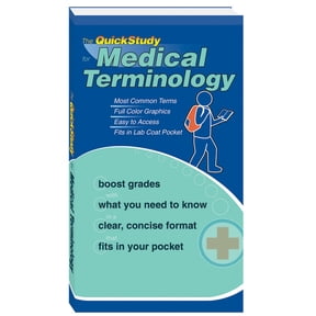 Quickstudy Books Medical Terminology & Abbreviations: A Quickstudy Reference Book, (Paperback)