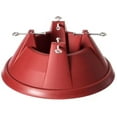 thumbnail image 1 of Quickway Imports Plastic Christmas Tree Stand With Screw Fastener Red, 1 of 10