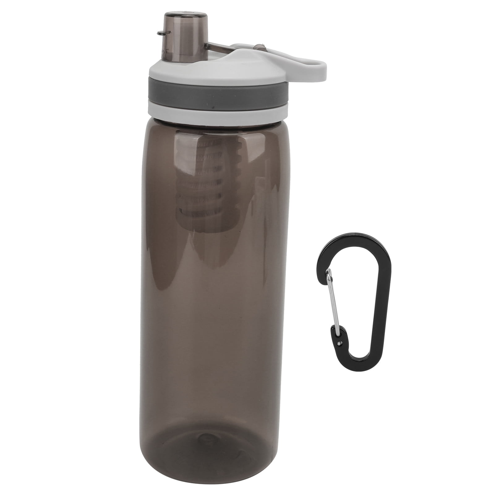Quickwittc 770ml Portable Filtered Water Bottle Outdoor Water Purifier for Camping Hiking Emergency