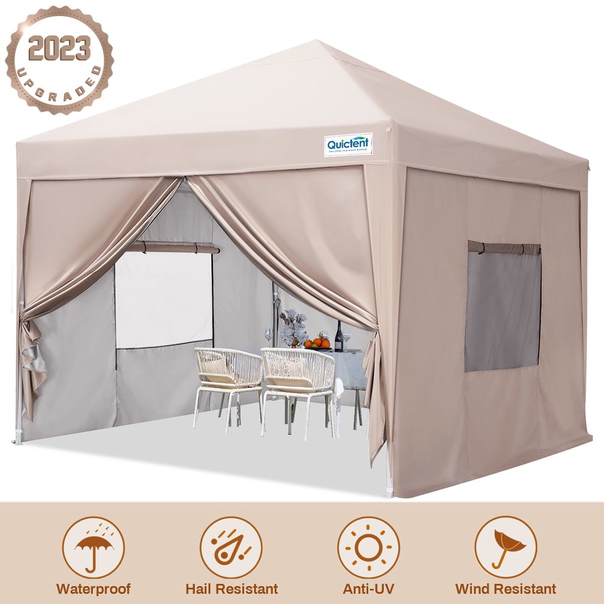 10x10 top enclosed canopy
