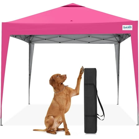 Quictent 10x10 Pop Up Canopy Tent - Instant Setup Gazebo for 1 Person, Portable & Compact, Waterproof & UV Protection, Ideal for Camping, Beach, Parties, and Outdoor Events