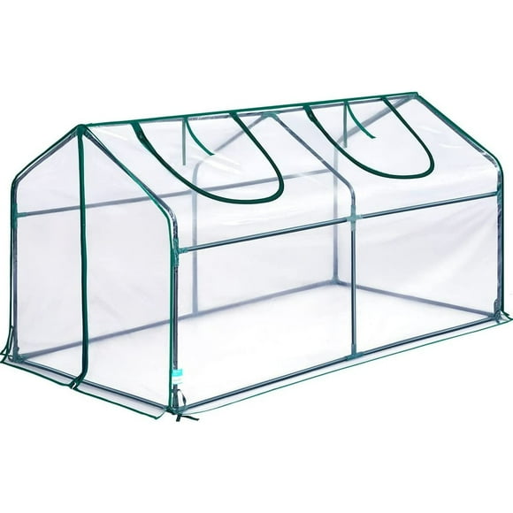 Quictent 71"x36"x36" Portable Mini Cloche Greenhouse, Waterproof UV-Resistant Hot House for Indoor Outdoor (Clear)