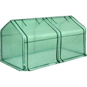 Quictent 71"x36"x36" Portable Mini Cloche Greenhouse, Waterproof UV-Resistant Hot House for Indoor Outdoor (Clear)