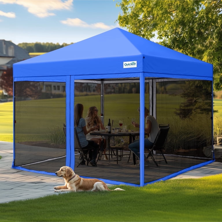 QUICTENTテント Quictent 8'x8' Screen Canopy, Pop Up Tent with Mosquito Net