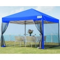 Quictent 8x8 EZ Pop up Canopy Tent with Mosquito Netting Screen House