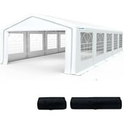Quictent 20x32ft Party Tent Heavy Duty Outdoor Wedding Event Shelters