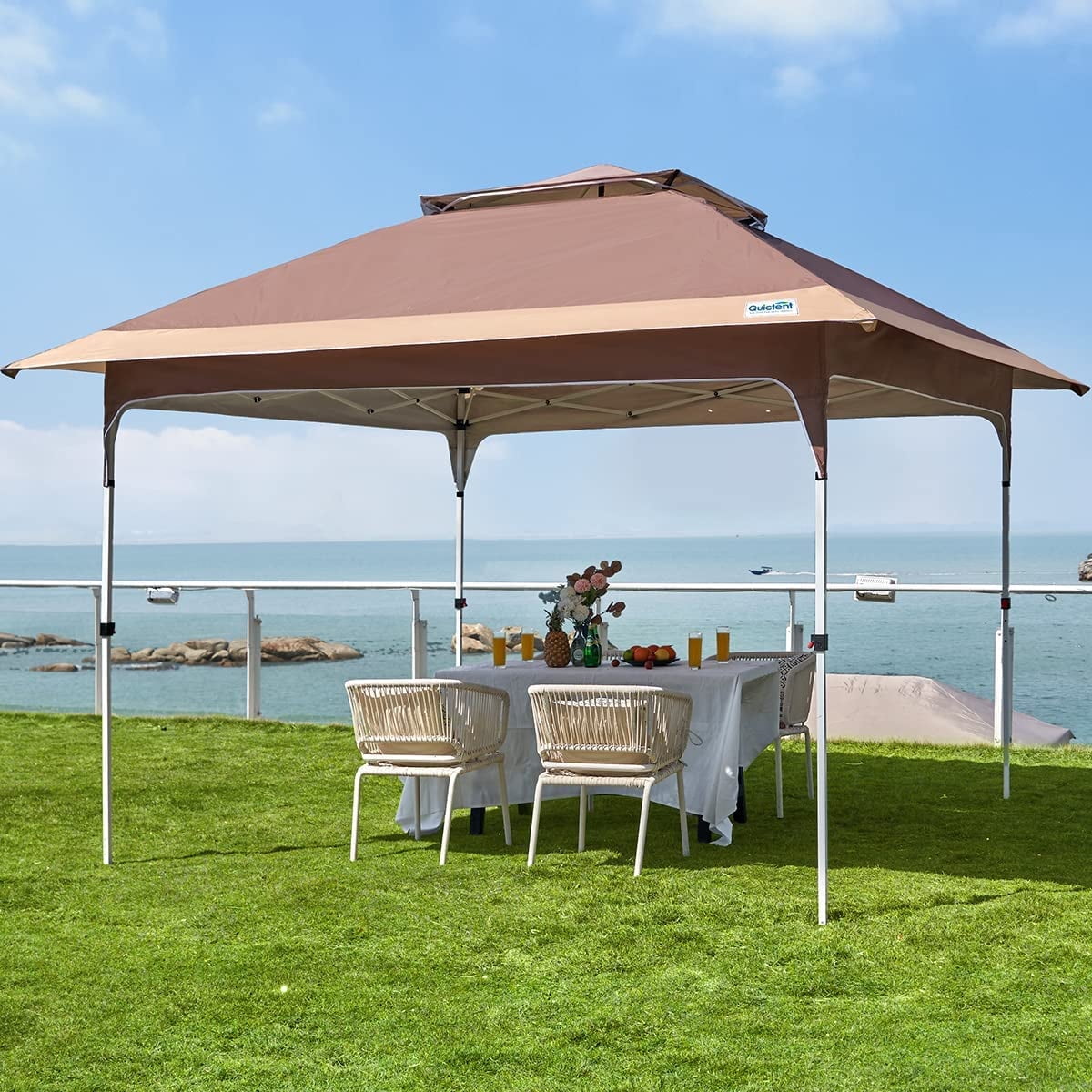 Quictent 12x12 Pop Up Canopy, Easy Set Up, Portable Shelter