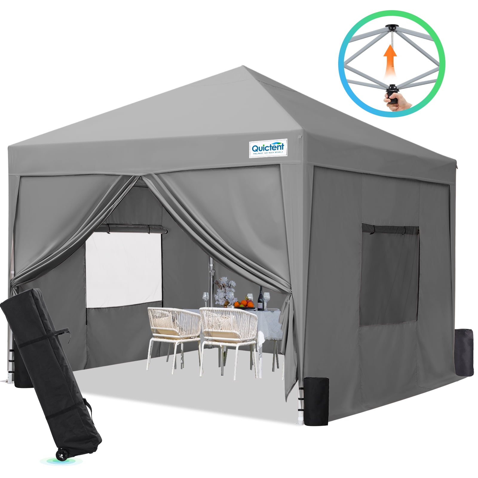 8x8 canopy sidewalls best sale