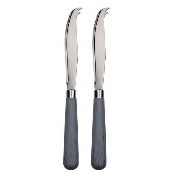 Quid Novi Corsica 2 Pcs Cheese Knife Set Grey