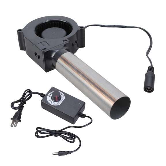 Quiet 12V Centrifugal Blower Fan With Extended Duct For Campings Grill Air Supply And Workshop Ventilation