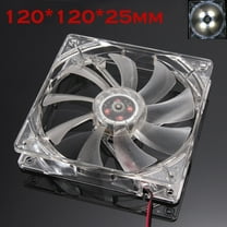 Quiet 12cm/120mm/120x120x25mm 12V Computer/PC/CPU Silent Cooling Case Fan