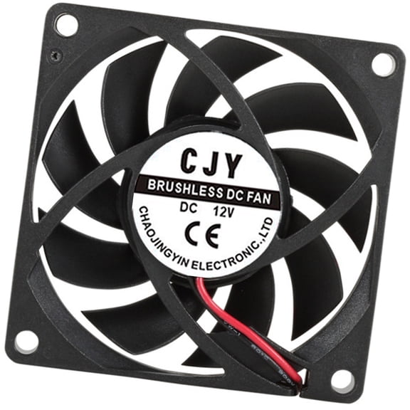 Quiet 7015 Fan, High Speed Cooling with Long for Networking Devices, Electronics and DVR Systems 5V 12V 24V