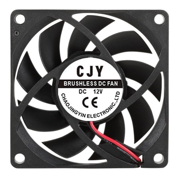 Quiet 7015 PC Cooling Fan High Speed Airflows Quiet Efficient Cooling for Electronics Servers Networking Devices