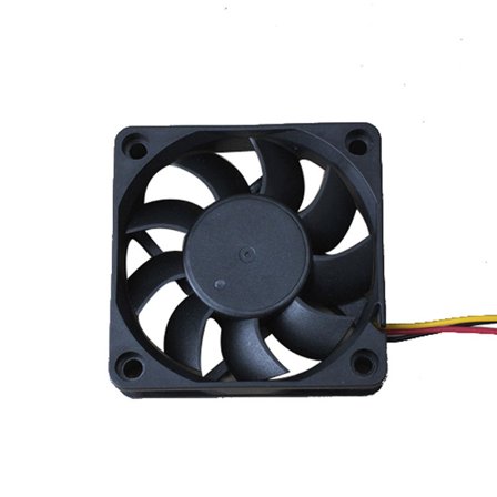 Quiet 70mm 12V Brushless System for Computer PC and CPU Temperature Management