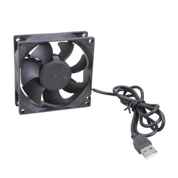 Quiet 80x25mm Computer Case Fan DC5V Low Noise High Airflows For CPU Cooling Networking Radiator