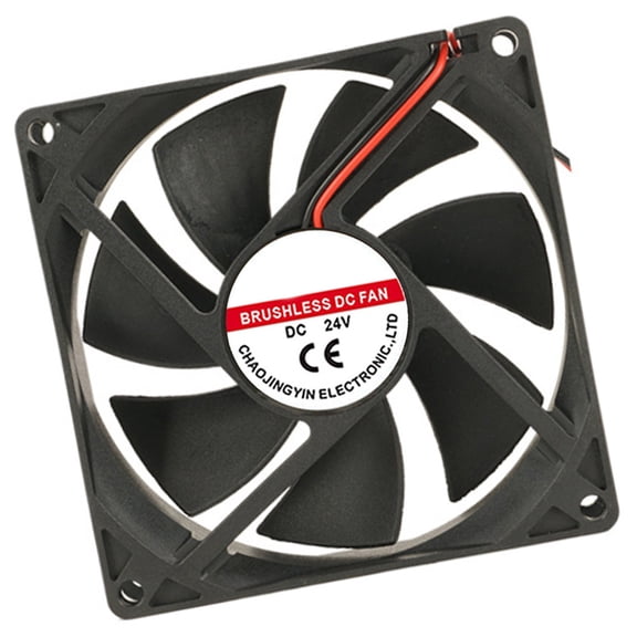 Quiet 9225 Computer Case Fan ABS Housing Optimized Airflow for Gaming Rigs DVRs