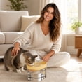 thumbnail image 1 of Quiet Automatic Cat Water Fountain Pet Drinking Dispenser Large Capacity Circulating Waterer for Cats Dogs Indoor, 1 of 6