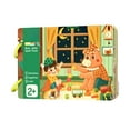 thumbnail image 1 of Quiet Book for Early Learning - Interactive Pasting with Alphabet & Numbers, Animal Habitat Patterns, Ring-Bound Paper Book, 250 g, 1 of 6