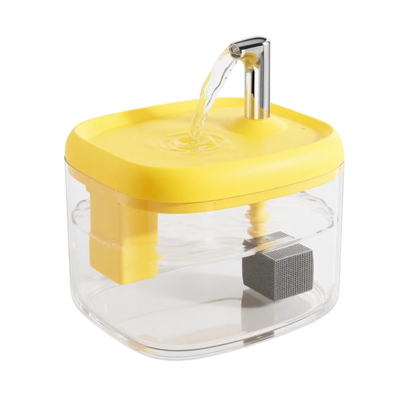 Quiet Circulating Pet Water Fountain With Filter Automatic Flow Cat Dog Drinking Bowl Appliance