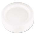 thumbnail image 1 of Quiet Classic Laminated Foam Dinnerware, Plate, 9" Dia, White, 125/pack, 4 Packs/carton | Bundle of 10 Cartons, 1 of 4