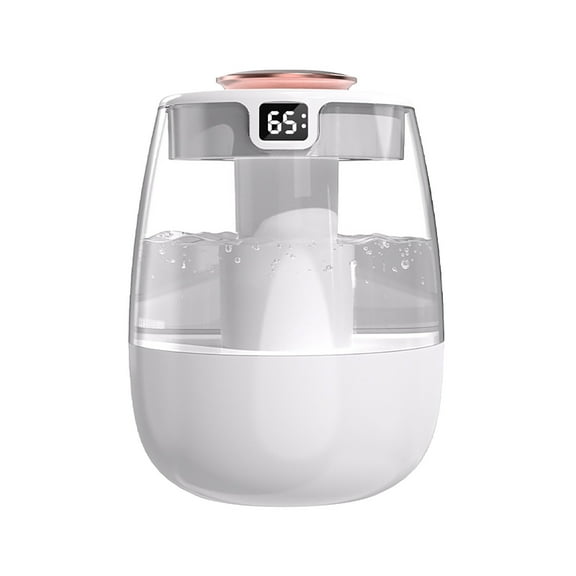Quiet Cool Mist Humidifiers With LED Light USB Double Spray Heavy Fogss Silent Digital Humidifier Multipurpose Humidifier Humidifiers For Home Bedroom Office