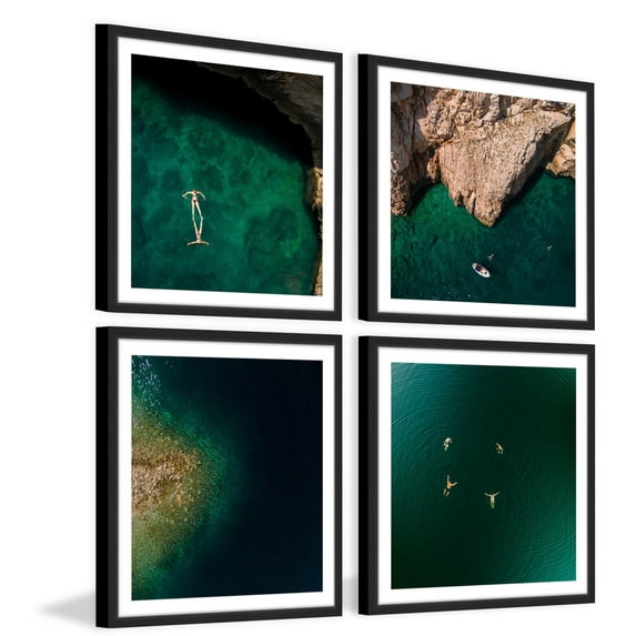 Quiet Coves Quadriptych