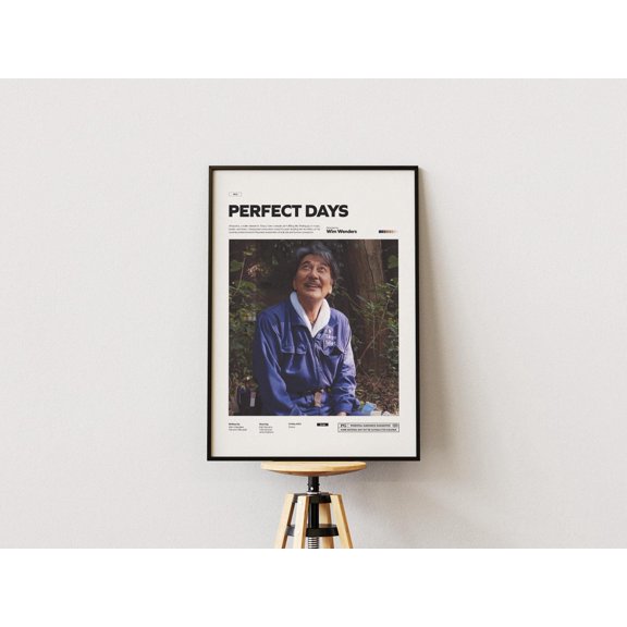 Quiet Drama Wall Decor Tokyo Working Class Art Contemporary Room, Unframed Poster