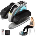 thumbnail image 1 of Quiet Electric Under Desk Elliptical for Seniors & Adults - Portable Motorized Leg Exerciser with Remote, Adjustable Resistance, Seated Foot Pedal Trainer for Home Office, 1 of 11