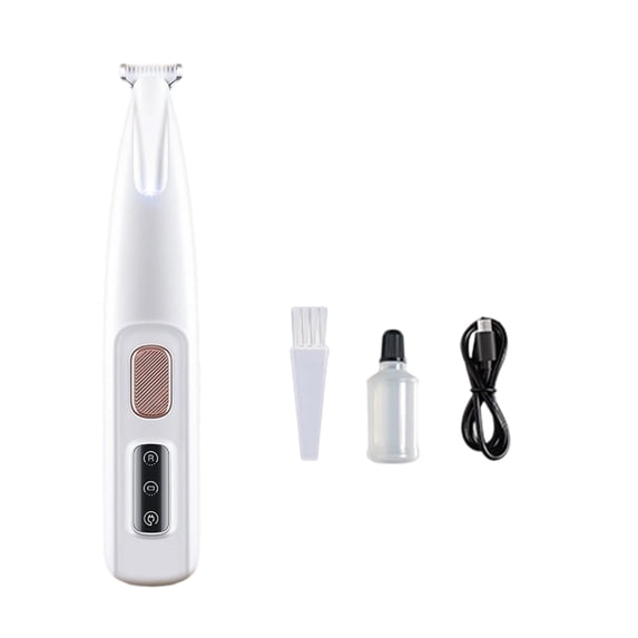 Quiet Electric Pet Clippers With Ceramic Cutting Trimmer Waterproof Body For Dog Cats Paws Hair Maintenance
